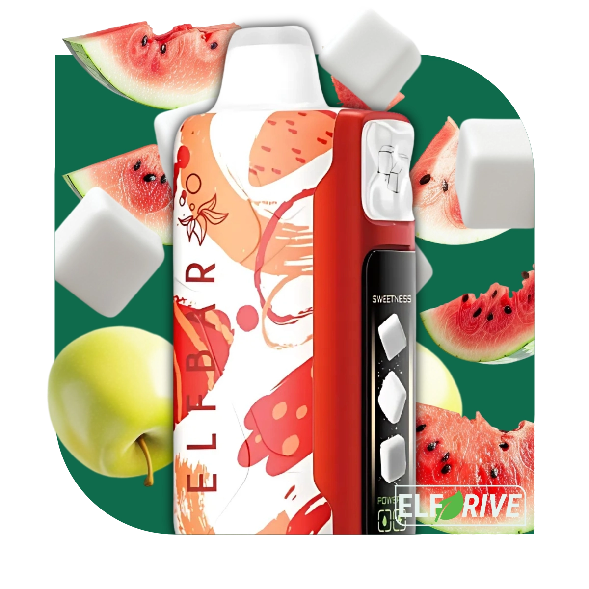 ELFBAR SWEET KING 30000 forradalmi gőzölő eszköz, Rendelés Akciós áron, Utánvételes fizetéssel, Gyors szállítással csak az ElfDrive Webáruházban.